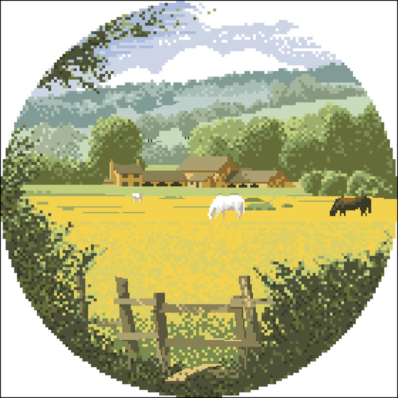 C-Buttercup Meadow 黄色草地.