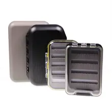 Водонепроницаемый рыболовный ящик для мух Нимфа сухой мух стример трубка муха форель лосось Рыболовные Мухи крючок аксессуар Снасти Коробка