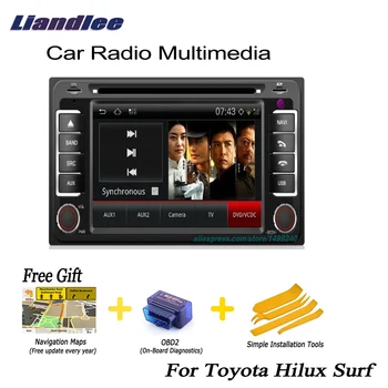 

Liandlee For Toyota Hilux Surf 2002~2009 2 din Car Android GPS Navi Navigation Maps Radio CD DVD Player Audio Video Stereo OBD2
