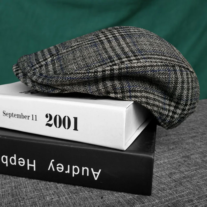 Tommy Shelby Autumn Winter Men Hats Berets British Western Style Wool Advanced Flat Ivy Cap Women Classic Vintage Beret Cap BLM8