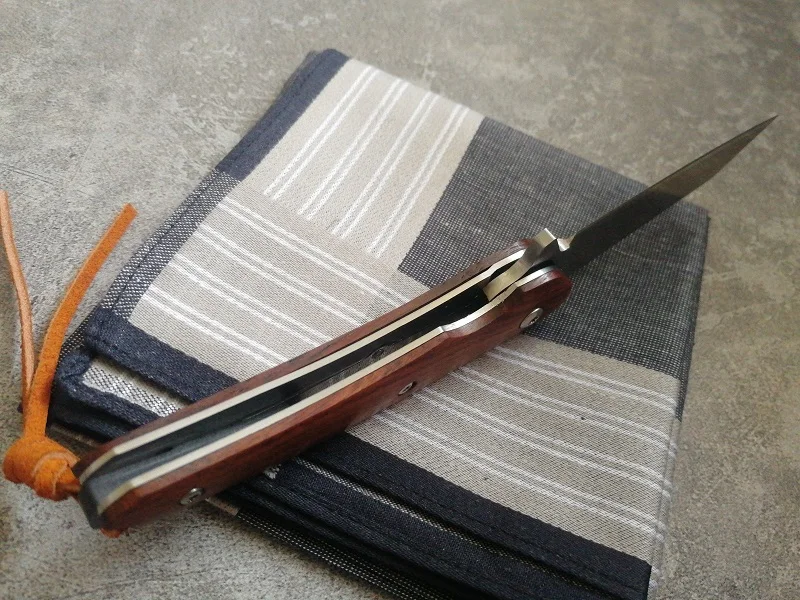 Grady Fung Pomotion мяч несущий складной нож деревянная ручка с 8cr13mov стальной Танто-лезвие маленький карманный нож EDC инструменты кемпинг