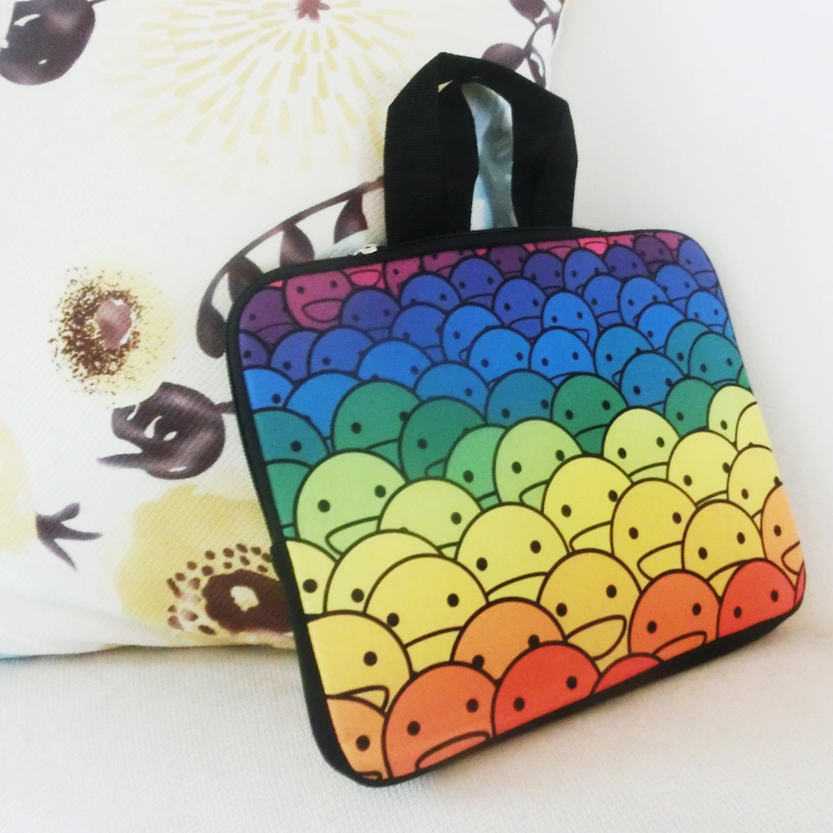Bolsa de Transporte para Laptop Estojo à Prova Waterproof em Nee Chrocom Alça para Notebook de 10 12 14 16 17 2023 11.6 - Imagem 3