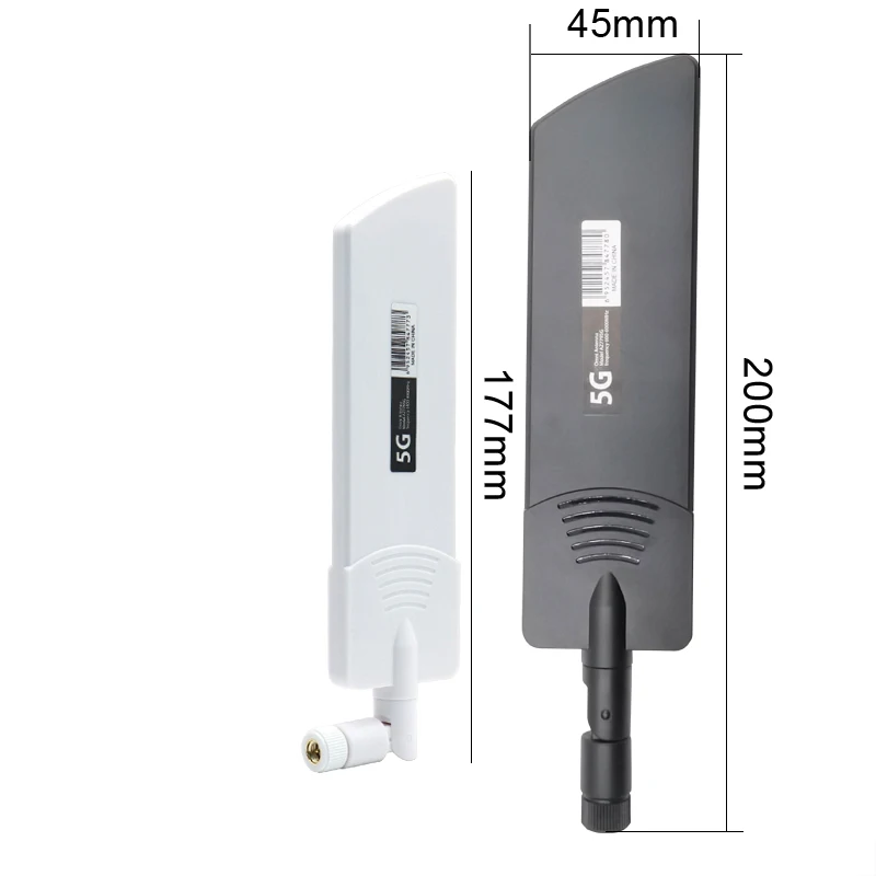 Wide range 600~6000Mhz Flexible Fold wireless router 2G 3G GSM GPRS 4G 5G Hign Gain 40dBi LTE signal booster WIFI Antenna 1PCS