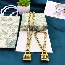 Original classic trend retro European and American style ladies necklace set multi-first combination