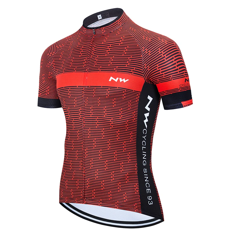 

2019 Pro Team NW Men's Short Sleeve Summer Cycling Jersey Shirt Maillot Ropa Ciclismo MTB Road Bike Cycle Tops Clothing