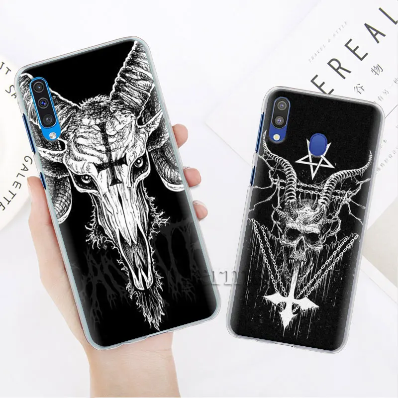Пентаграмма 666 демоническим, чехол для samsung Galaxy A10e A10 A10s A20 A20e A30s A40 A50 A50s A60 A70 A80 защитный чехол для телефона чехол