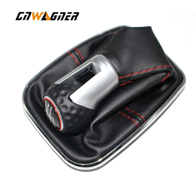Ручка переключения передач для VW Bora MK4 Golf 4 Jetta 98 04 с хромированной рамой из