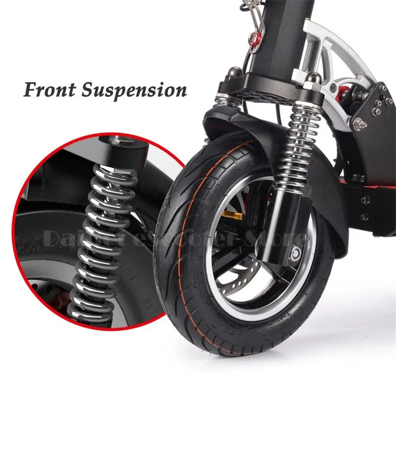 Daibot Electric Kick Scooter Two Wheel Electric Scooters Foldable 10 inch 36v48v Portable Folding Electric Bike (12)