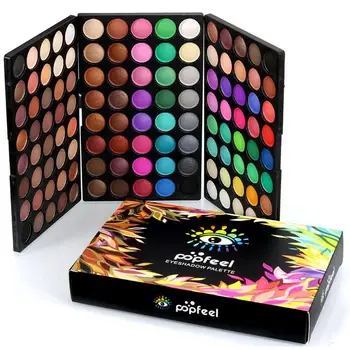 

120 Colors Eye Shadow Matte Pearly Lustre Smoky Eyeshadow Makeup Multicolor Palette Combination Cosmetic Pallet for Girls Ladies