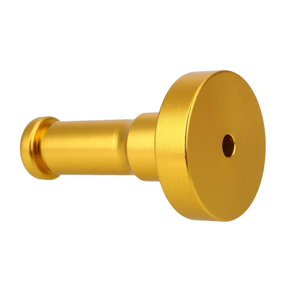 gold color Многоцветный Алюминий сплав крюк в стену DIY вешалка для одежды, держатель Кухня - Цвет: gold color