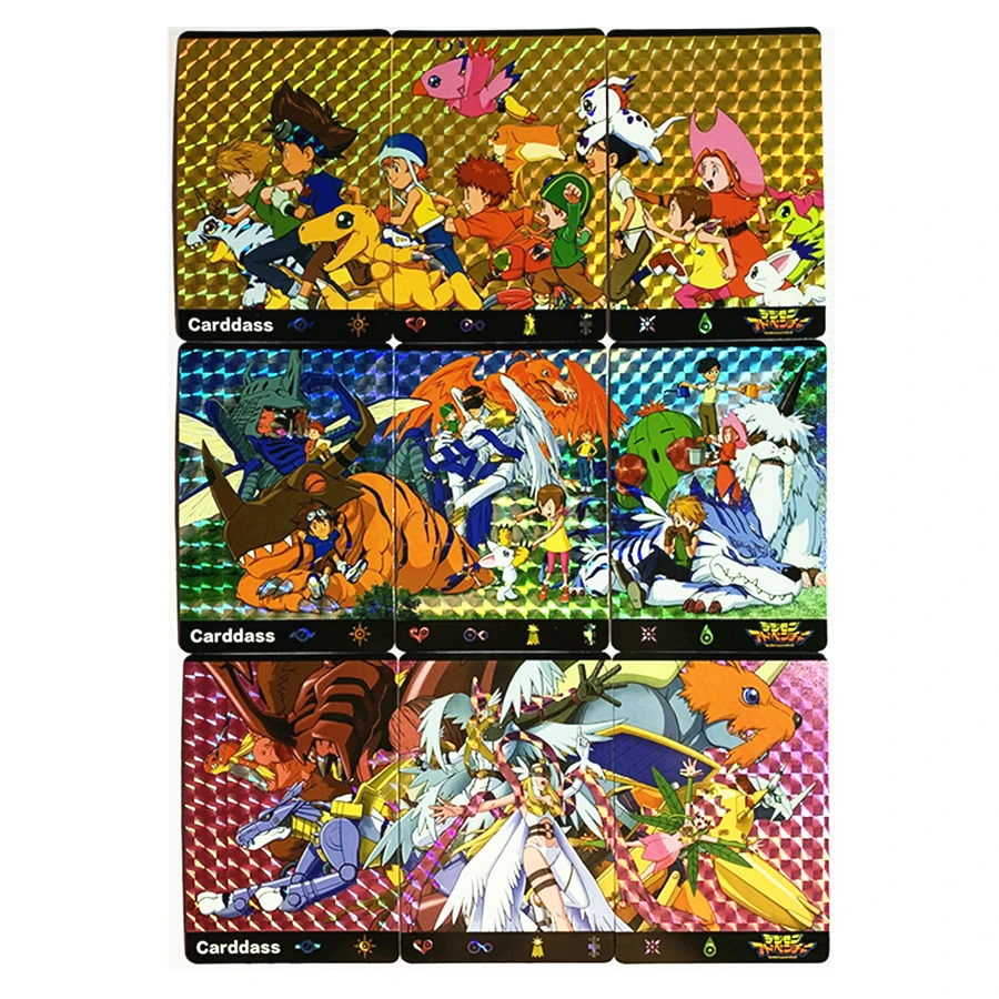 9pcs/set Digimon Digital Monster Refraction Composite Process Toys Hobbies  Hobby Collectibles Game Collection Anime Cards|Game Collection Cards| -  AliExpress
