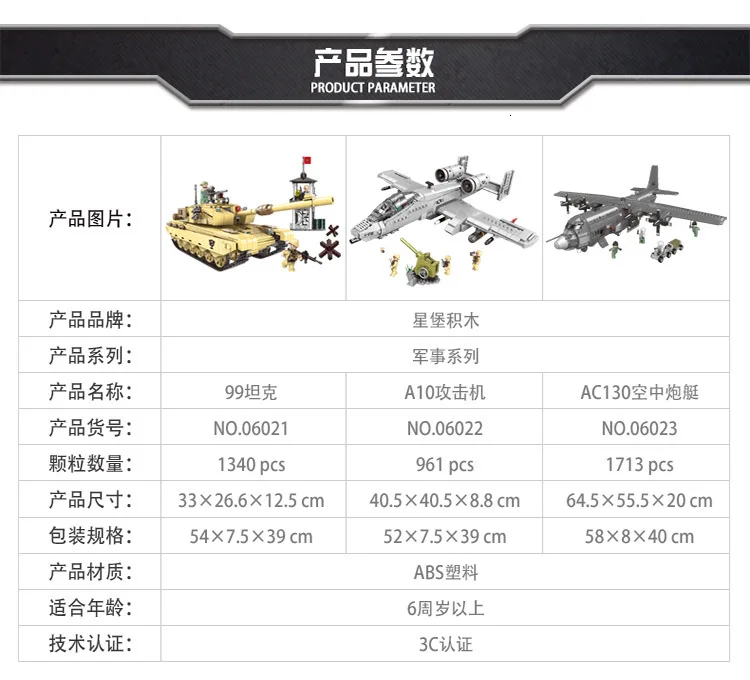 Строительный блок оригинальная Военная серия F35 истребитель/бронированный танк/Apache вертолет детский подарок и коллекция