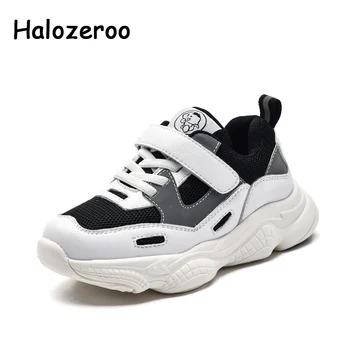 

Spring Kids Sport Sneakers Baby Girls Mesh Casual Sneakers Boys Genuine Leather Shoes Children Brand White Sneakers Trainers New