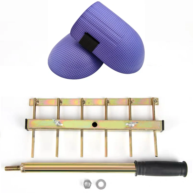 Кирпичный кладочный Инструмент Регулируемая плитка плоский золы Тротуарные кирпичи с наколенниками