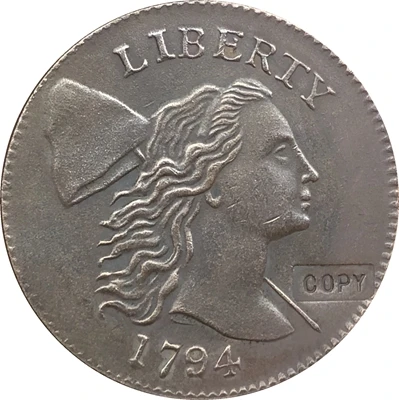 

wholesale 1794 HALF CENT COINS COPY 100% coper manufacturing