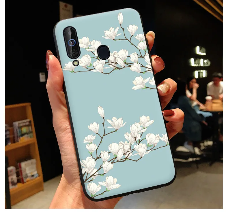 Объемный цветок силиконовый чехол из термопластичного полиуретана для samsung galaxy j4 j6 j8 a10 a20 a30 a40 a50 a70 s8 s9 s10 плюс s10e a6 a8 a7 Примечание 8 9 чехол