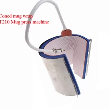 Сублимационный пресс-машина для пчеати на кружках аксессуар 12 унций коническая форма силиконовый чехол для кружки грелки/коврик для ST-210