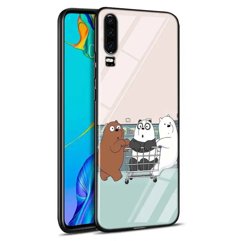 Милый вся правда о медведях для huawei P Smart Z плюс P30 P20 Pro P10 P9 P8 Lite Plus Супер Яркий глянцевый чехол для телефона чехол - Цвет: Style 07