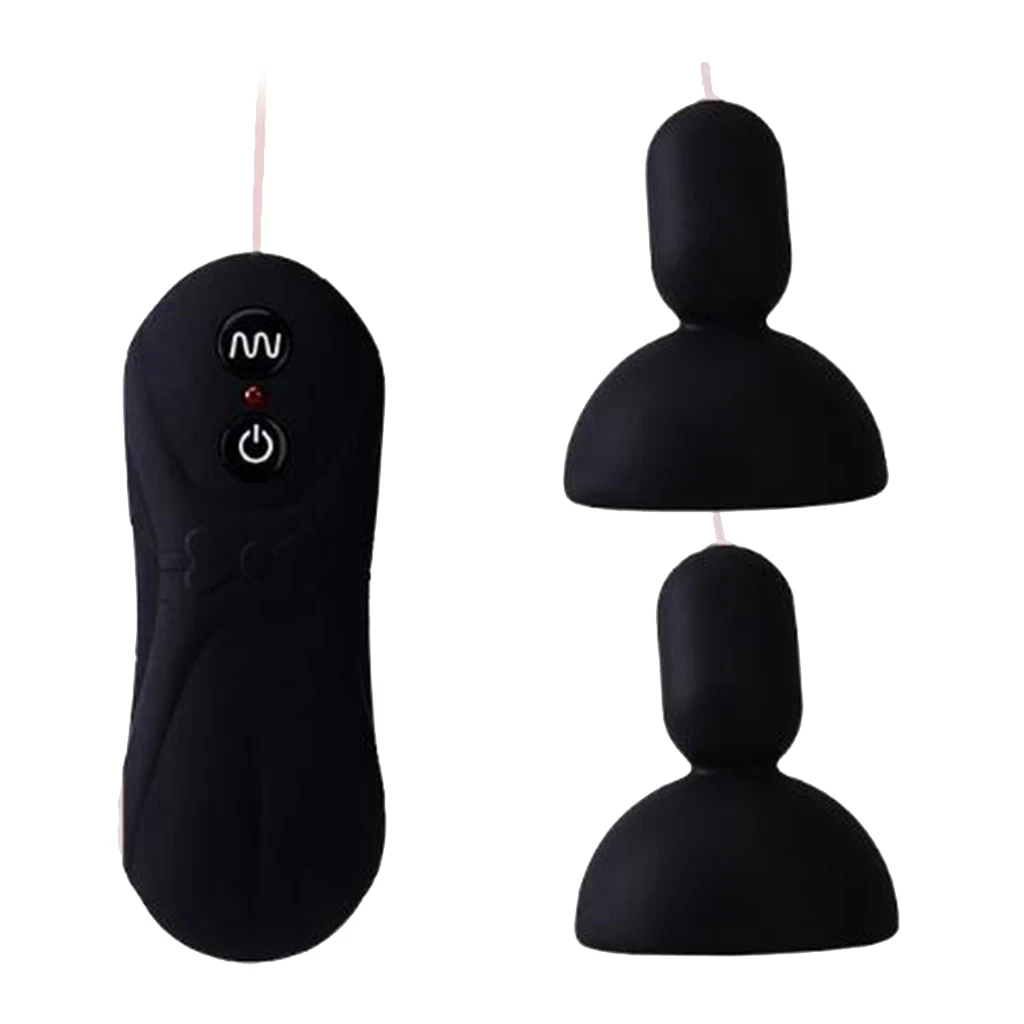 Soft Silicone Female Breast Nipple Vibrating Massage Enhancement Flirting Enlarger Pump Sucker Vibrator Massager Masturbator