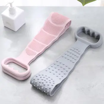 

Magic Silicone Brushes Rubbing Back Mud Peeling Body Massage Exfoliating Back Brush Skin Cleaning Bath Brushes Towels Body Brush