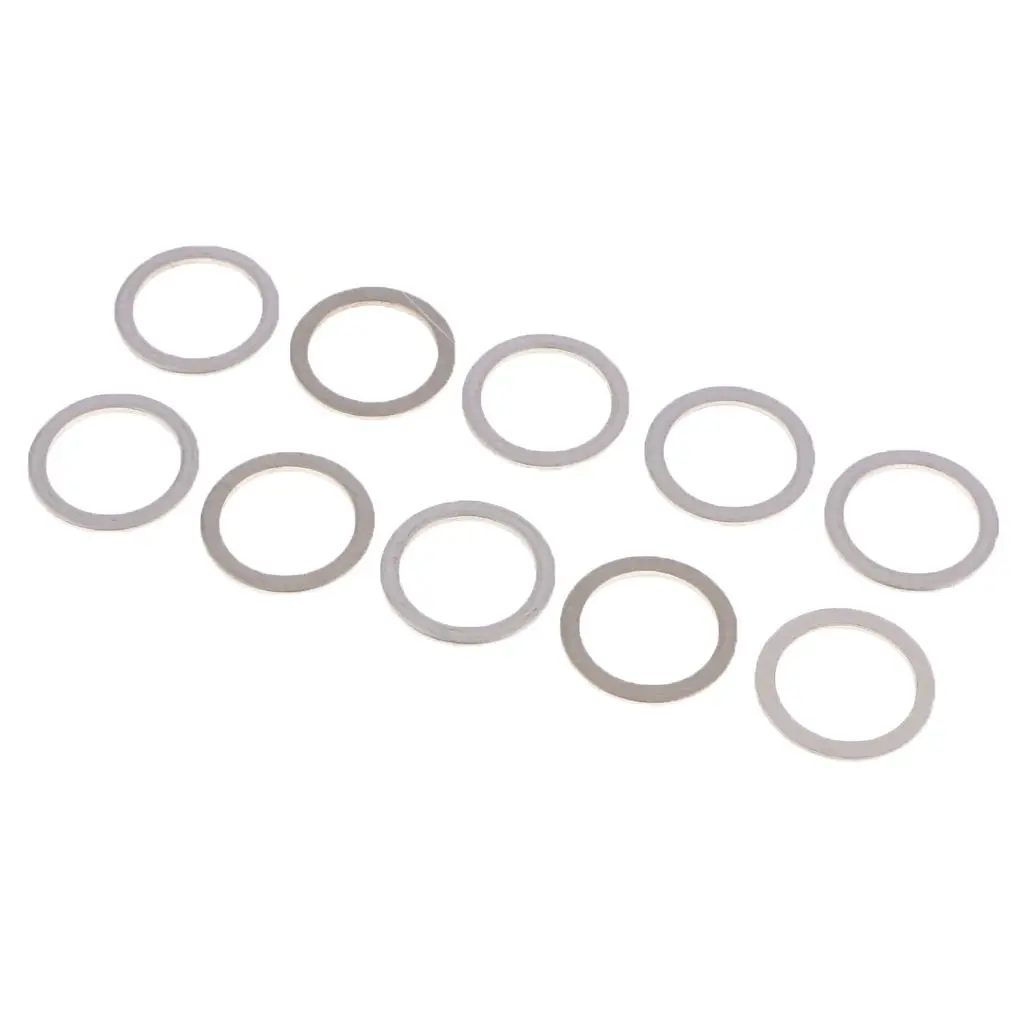 10pcs Metal Oil Drain Plug Crush Washers Gaskets For Toyota Lexus High