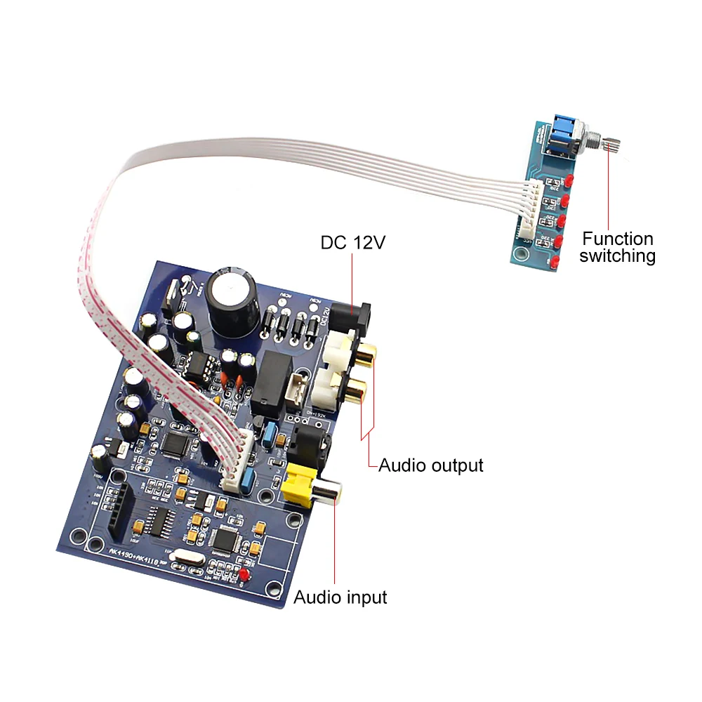 AIYIMA AK4490 AK4118 Decoder Audio Board 4 Way Input DAC With Coaxial Fiber 192KHZ DIY USB DAC Car Audio System