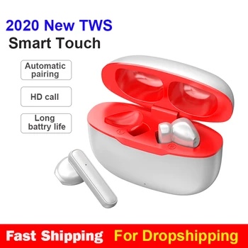 

Wireless Headphone TWS 9D Stereo Sports Earbuds Bluetooth 5.0 Earphones Touch Control Headsets With Microphone PK i12 i500 i9000