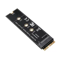 Tarjeta adaptadora de disco duro M.2 NVME SSD a 2013, 2014, 2015, 2016, año 2017, accesorios de ordenador para enchufar y usar