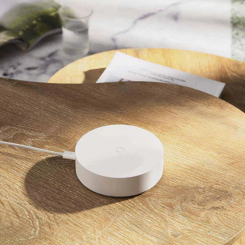 Xiaomi Mijia Smart Multimode Gateway Wi-Fi ZigBee3.0 WiFi Bluetooth/Bluetooth Mesh работает с Mijia APP Apple Homekit App Hub