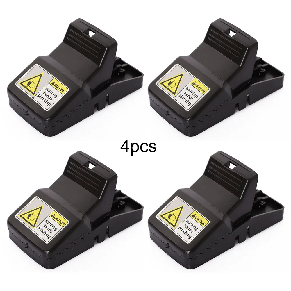 

Mouse traps 4Pcs Rat Catching Mice Mouse Traps Mousetrap Bait Snap Spring Rodent Catcher Pest Control Mousetrap Bait Pest Catch