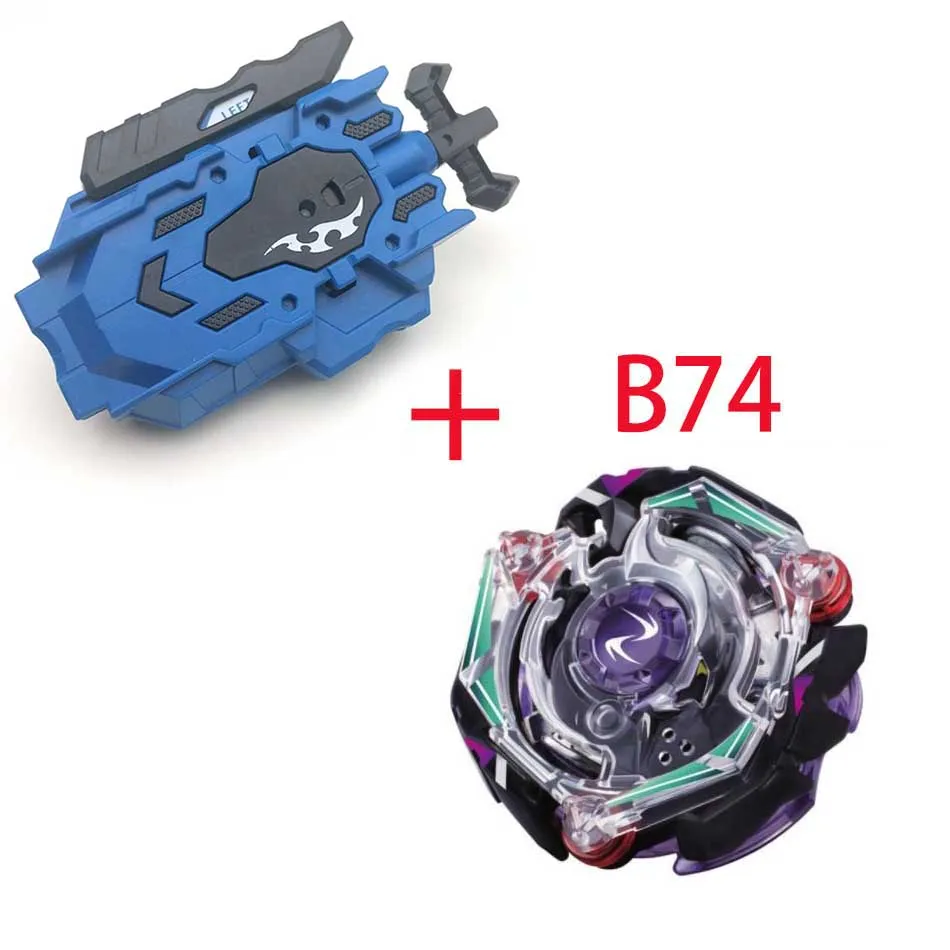 Beyblade Burst B-133 CHO-Z VALKYRIE. Z. Ev с левым и правым двухсторонним пусковым устройством, металлический бустер, топ стартер, гироскоп, спиннинговая игрушка для боя - Цвет: B74