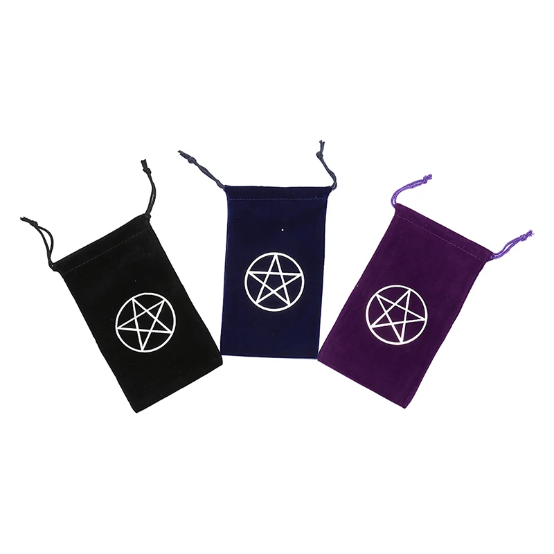 Таро карты настольная игра сумка для хранения мини ювелирных изделий шнурок