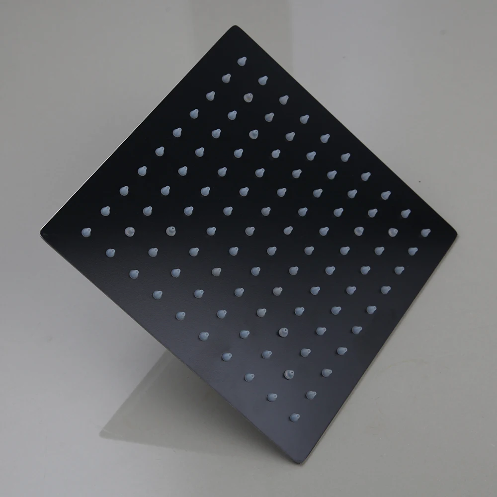 Насадка для душа с распылителем для ванной комнаты Chuveiro De Led светильник для душа верхний душ 1" матовый черный шар латунный смеситель квадратная головка