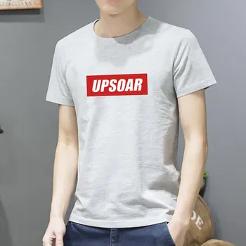 

Men's casual short-sleeved t-shirt wild clothes tide 6989