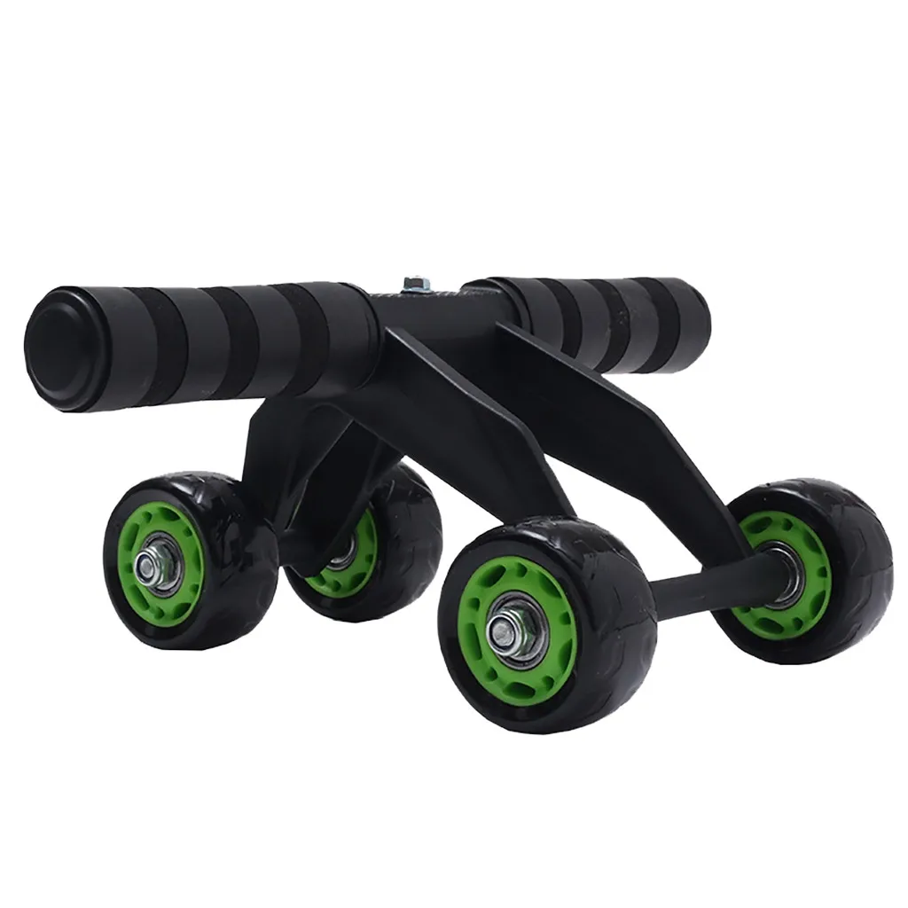 HIINST 4 rollers Ab Roller abdominal muscle training machine home gym machine belly equipment Home Sport Training Equipment 427