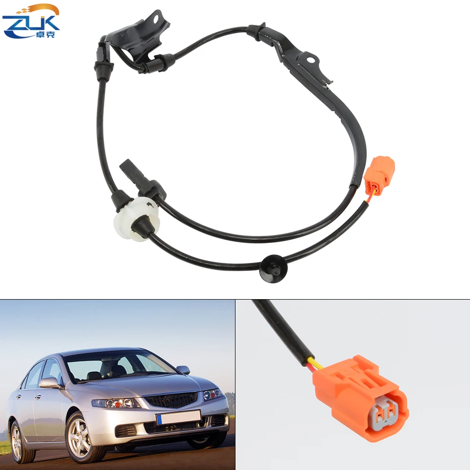 ZUK Auto ABS Sensor Front Rear Left Right For Honda Accord Euro CN CL 2002 2008 For Accord CM
