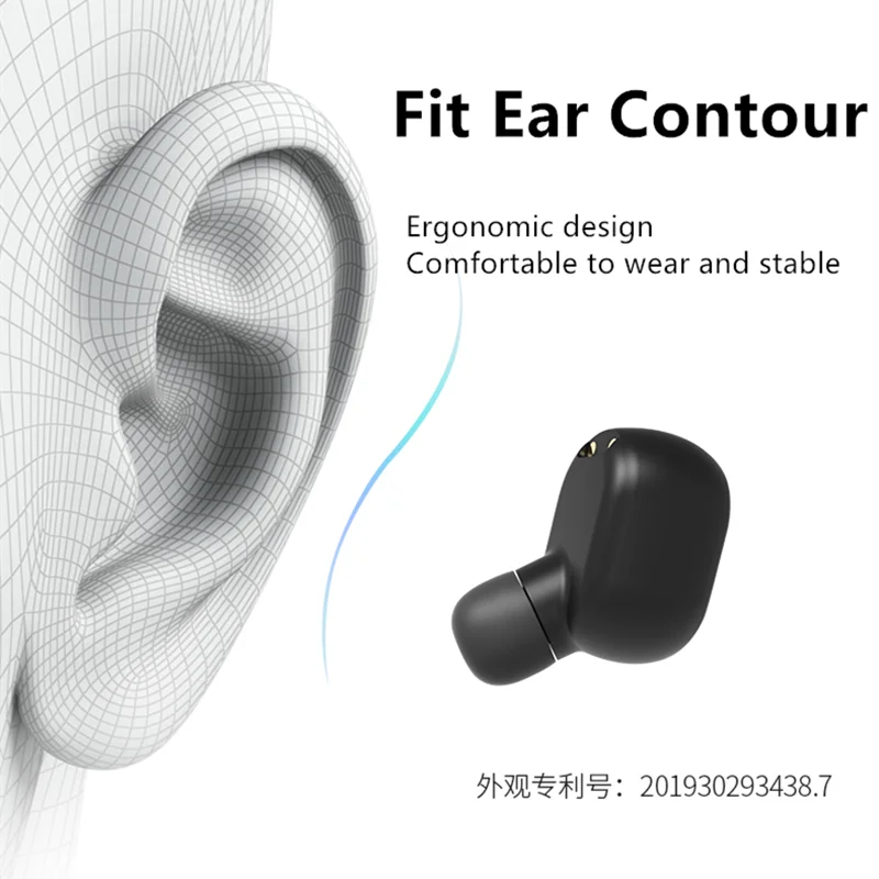M1 Bluetooth Headsets VS Redmi Airdots Wireless Earbuds 5 0 TWS Earphone Noise Cancelling Mic for iPhone Xiaomi Huawei Samsung