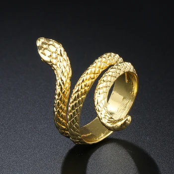 Bague tête de serpent