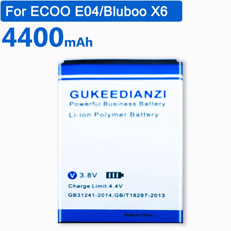 GUKEEDIANZI E04 полимерная литий-ионная батарея для Elephone E04 4400 мАч Замена литиевых аккумуляторов для мобильного телефона