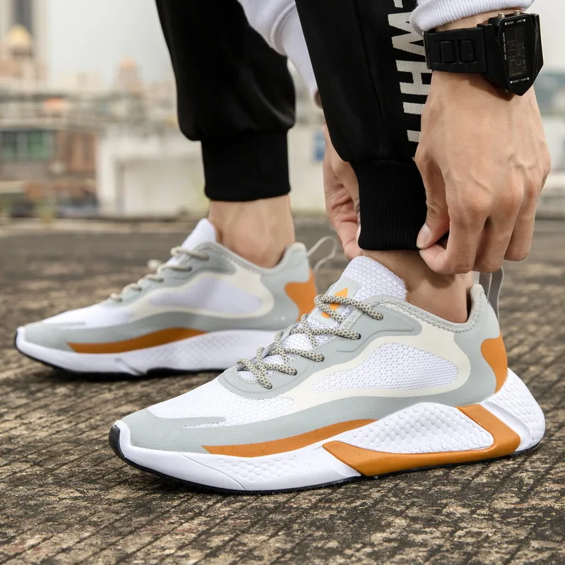 

VMUKSAN New Arrivals Men Sneakers Casual Shoes Flyknit Sneakers Men School Student Boys Men's Vulcanize Shoes Hot Casual Shoes