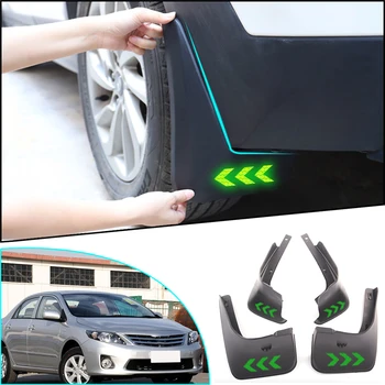 

For Toyota Corolla Altis E140 2007-2013 Mudguards Fender Fender reflective warning splash guard accessories