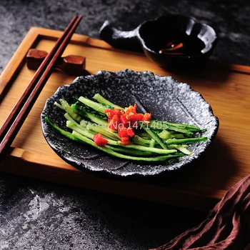 

Japanese Odd-shaped Small Dish Set Net Celebrity Tableware Good-looking Household ish Soy SaucePlate Creative Net CelebrityPlate