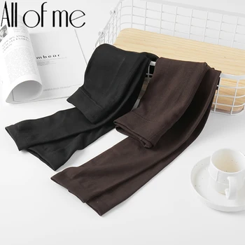 

Fiteness High Elastic Shapewear Fleece Leggings Women High Waist Bodybuilding Pants For Ladies Winter Warm Push Up Girls Trouser