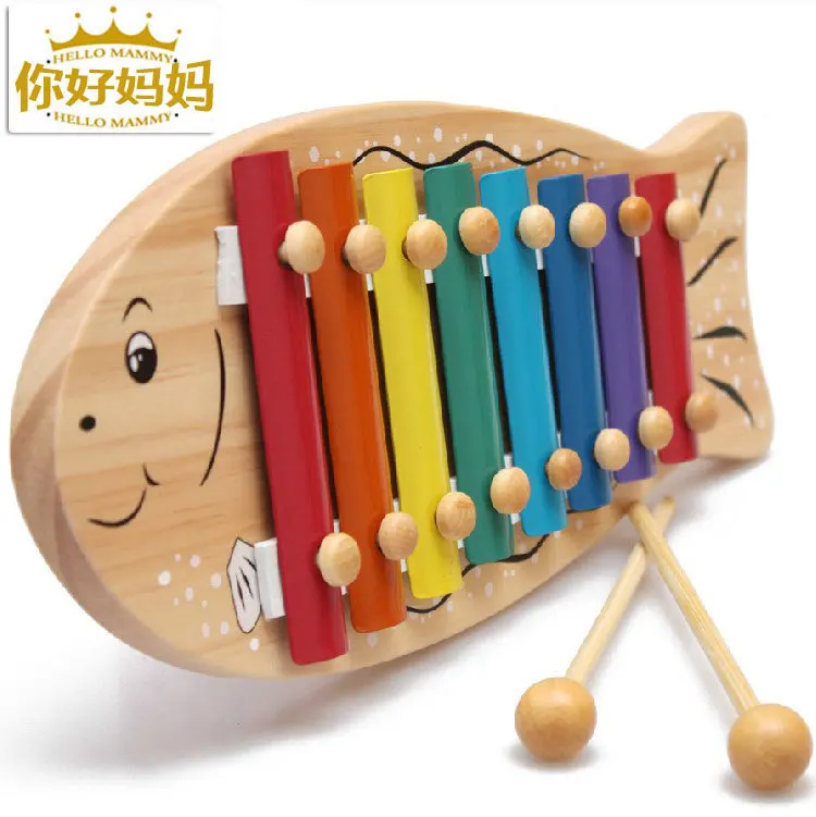 Южная Корея месяц деревянная игрушка пианино детская игрушка Orff ребенок 10-11 Октава музыкальный инструмент унисекс не-drawable