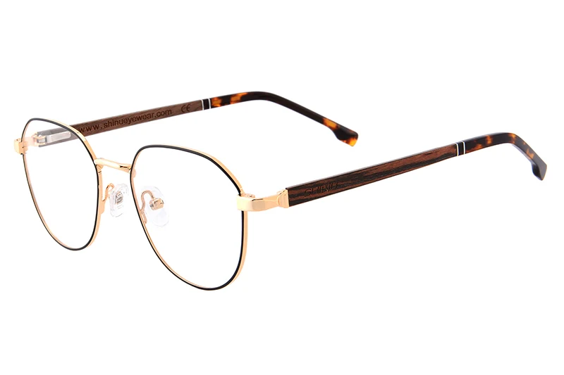 C1 frame only UOOUOO Wood glasses frame men women wooden eyeglasses retro square eyewear prescription glasses frame blu ray computer glasses - Цвет оправы: C1 frame only