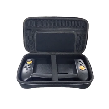 

Portable Hard Shell Case + Handle Grip for Nintendo Switch Water-Resistant Carrying Storage Bag