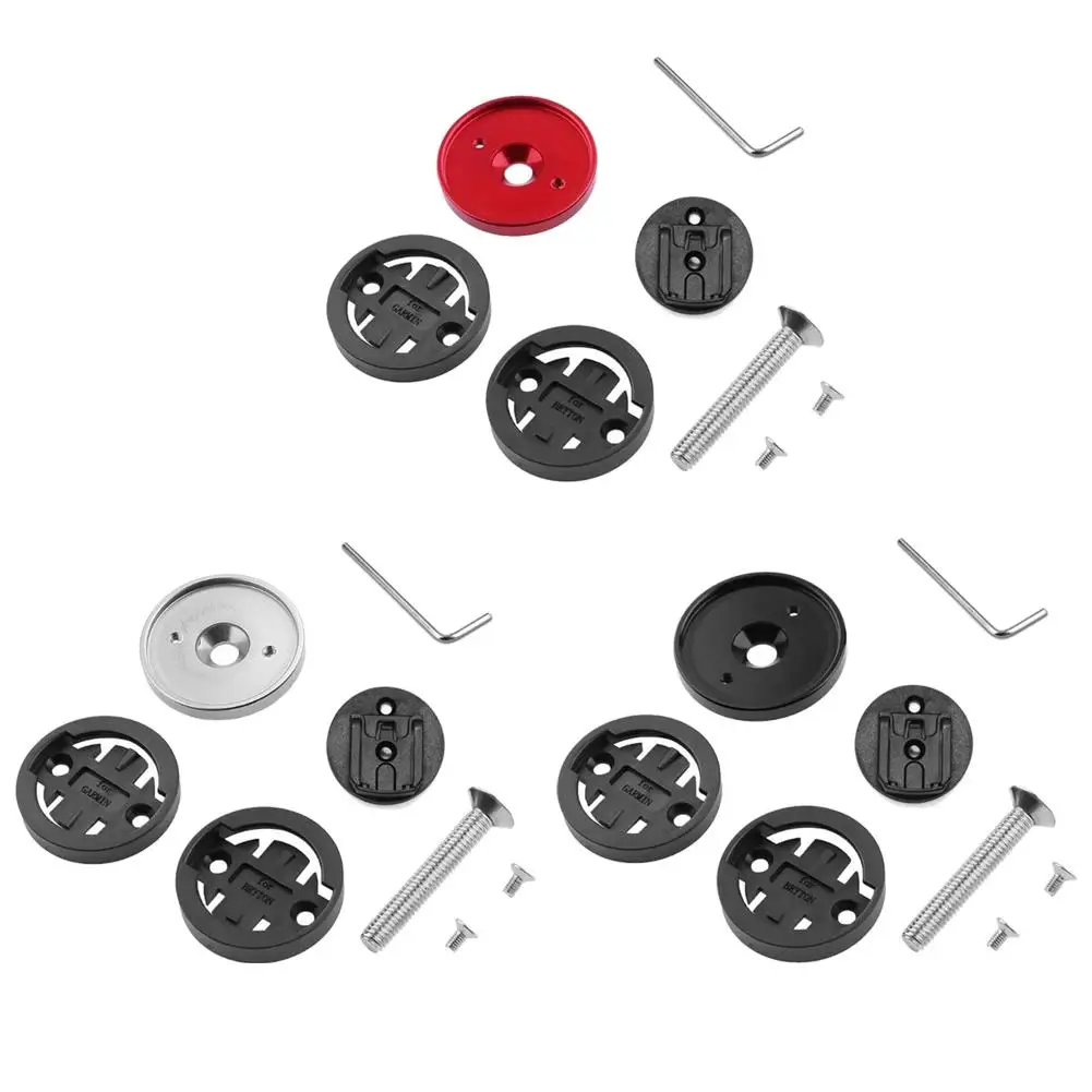 Supporto Per Computer Da Bici Cronometro Staffa Di Montaggio Attacco Manubrio Tappo Superiore Adatto Per Garmin Edge / Bryton Rider / Cateye Cronometr