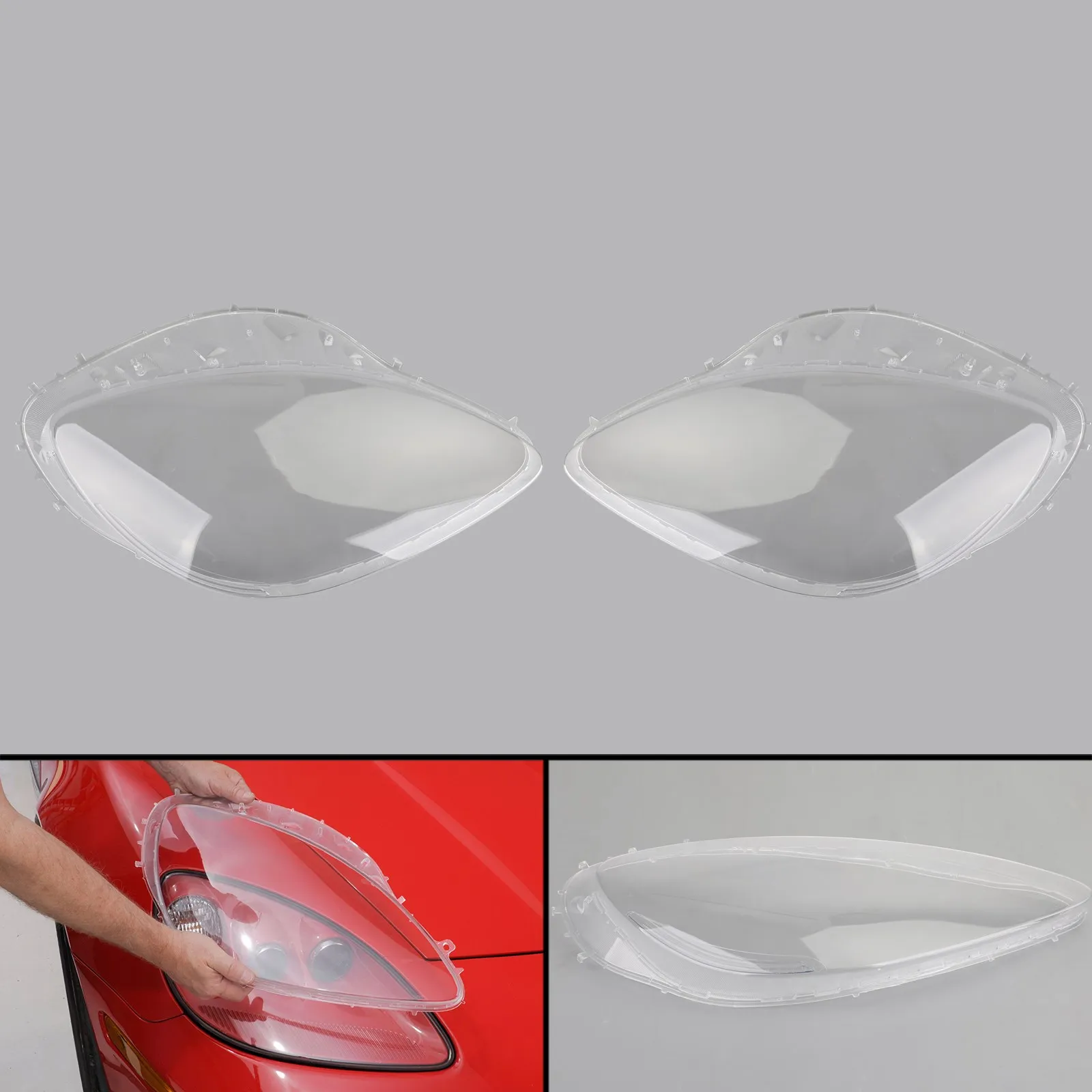 Автомобильные чехлы для фасветильник Areyourshop 1 пара левая и правая Corvette C6 2005 2013
