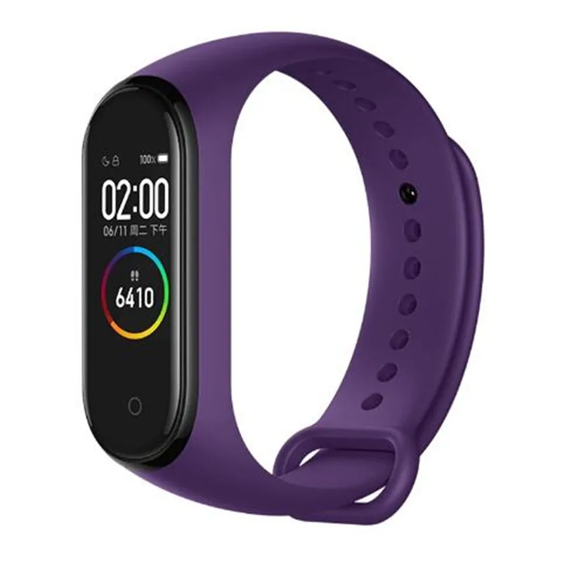 Браслет Mi Band 4 ремешок Mi Band 3 спортивный ремешок на запястье силиконовый браслет для браслета 3 группа 4 браслет Miband 3 4 ремешок