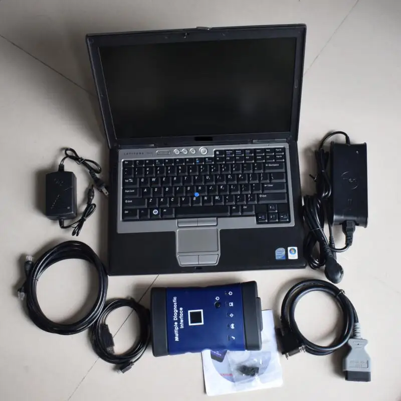 Ноутбук D630 с SSD-накопителем на 360 гб готовый к использованию диагностический